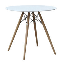 Fine Mod Imports FMI10039-29-Wood Leg Dining Table 29